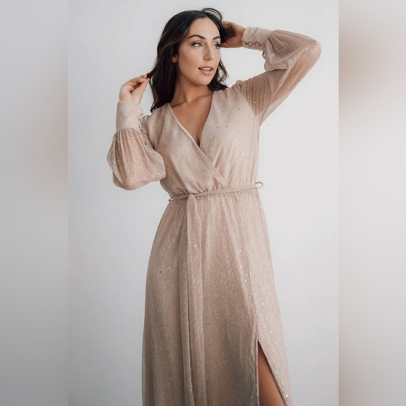 Baltic Born | Dresses | Baltic Born Abigail Sparkle Gown Dress ...